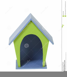 In The Dog House Clipart Image