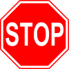 Stop Sign 2 Clip Art