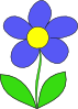 Simple Flower Clip Art