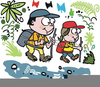 Boy Scout Hiking Clipart Image