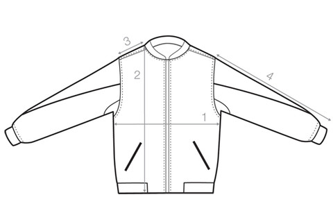 Sizing Jacket Sm Large | Free Images at Clker.com - vector clip art ...