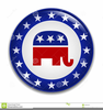 Republican Logo Vector Image