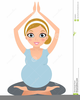 Cartoon Pregnant Woman Clipart Image
