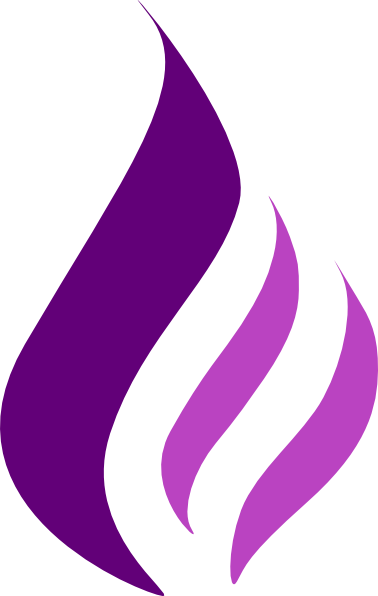 Purple Flame Logo Clip Art at Clker.com - vector clip art online