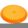 Free Frisbee Clipart Image