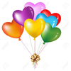 Free Balloon Bouquet Clipart Image
