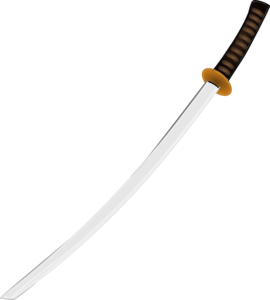 Tachi Sword Clip Art