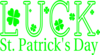 St Patricks Day Lucky Clip Art