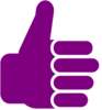 Personnage Purple Clip Art