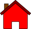 Red House Clip Art