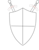 Crossed Swords And Shield Clip Art