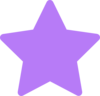 Star-purple Clip Art