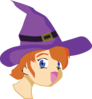 Manga Witch Clip Art