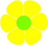 Yellow Flower Clip Art