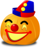 Clown Pumpkin Clip Art