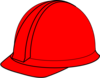 Red Hard Hat Clip Art