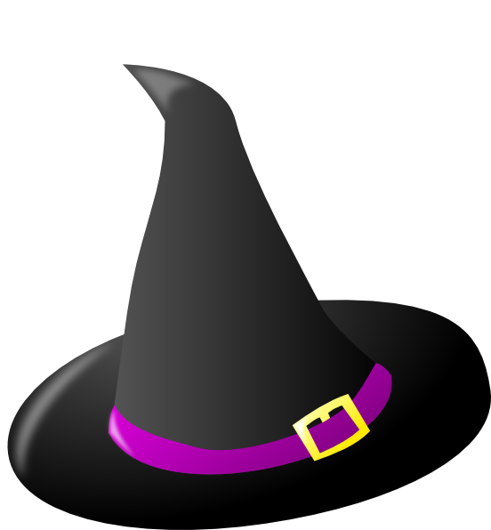Witch Hat Clip Art at Clker.com - vector clip art online, royalty free ...
