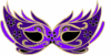 Purple Masquerade Mask Clip Art