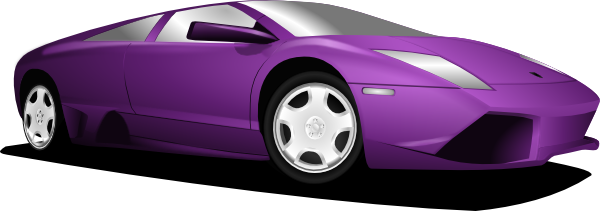 Purple Sports Car Clip Art at Clker.com - vector clip art online