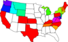 States I Have Serviced 003 Clip Art