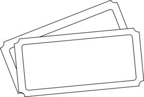 Ticket Template Clip Art