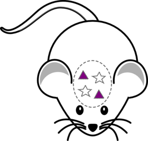 Mouse Pyramidal Purple Clip Art