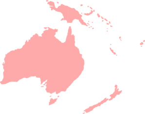 Continent Of Oceania Clip Art