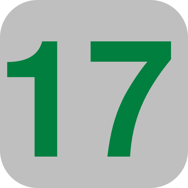 number 17 grey flat icon clip art clker com vector number 17 grey flat icon clip art clker com vector
