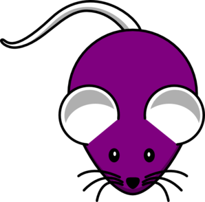 Purple Mouse Clip Art