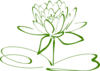 Green Lotus Clip Art