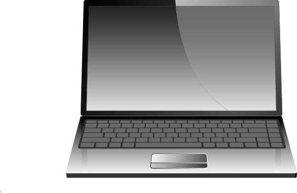 Computer Laptop Or Notebook Clip Art at Clker.com - vector clip art