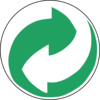 Recycling Symbol Green Clip Art