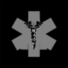 Nurse Logo Black Gray Clip Art