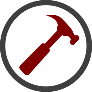 Red Hammer Clip Art