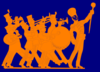 Carson Marching Band Icon Clip Art