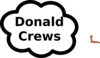 Donald Crews Sign Clip Art