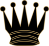 Gray Queen Crown Clip Art