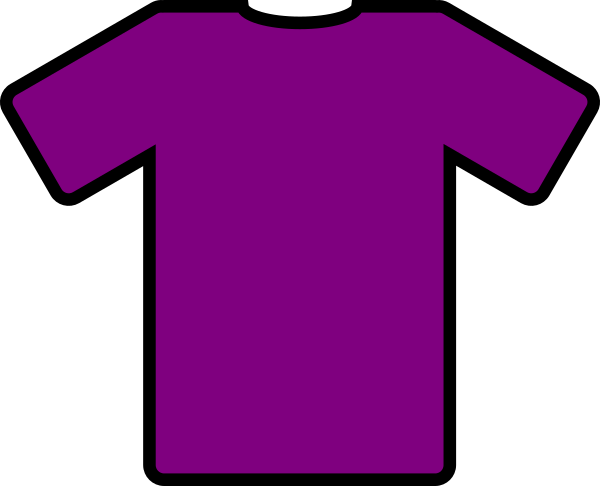 Purple T-shirt Clip Art at Clker.com - vector clip art online, royalty ...