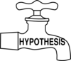 Hypothesis Tap Clip Art