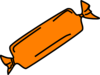 Orange Candy Bar Clip Art