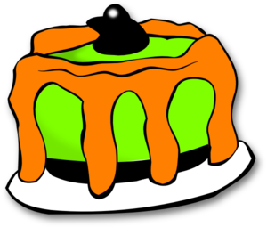 Halloween Cake Clip Art
