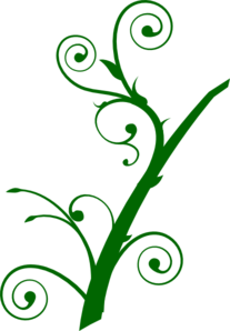 Curly Leaves Clip Art