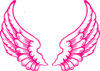 Pink Guardian Angel Wings Clip Art