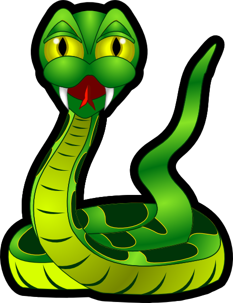 Snake Green Clip Art at Clker.com - vector clip art online, royalty ...