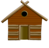 Old Style House Clip Art