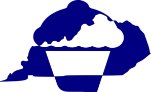 Kentucky Cupcake Clip Art