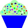 Cupcake Greenni Clip Art