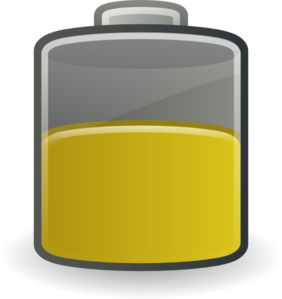 Medium Battery Clip Art