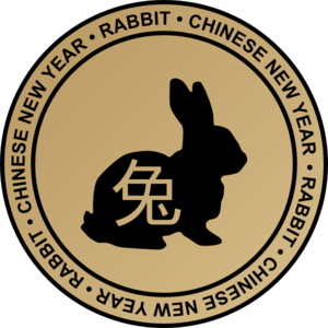 Chinese New Year Rabbit Clip Art