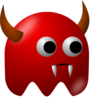 Red Devil Creature Clip Art